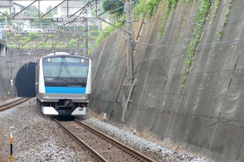 港南台の電車