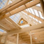 建築途中の住宅