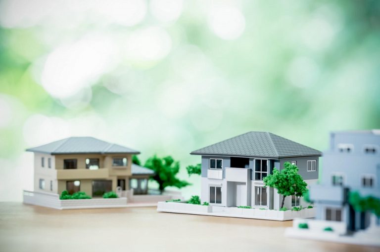 おしゃれな家の模型